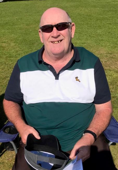 Graham Charlo Charles  - after being shorn for charity